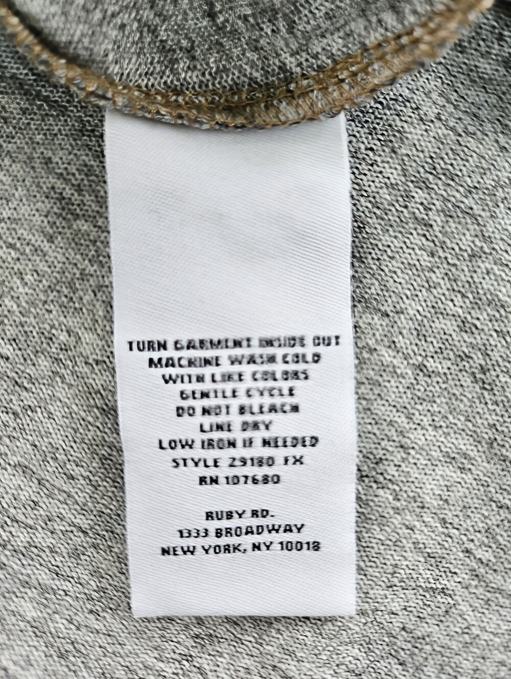 Ruby Rd. Cowl Neck Casual - Picture 4 of 5